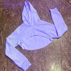 A cropped short cut crop top.